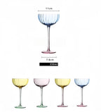 Colored Pumpkin Glassware