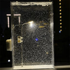 WinterGlow – LED street lamp with magical snow effect decoration