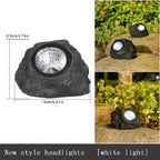 Waterproof Outdoor Solar Rock Spotlight Lamps