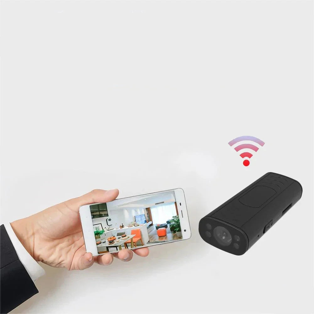 WiFi Mini Smart Security Camera with Motion Detection