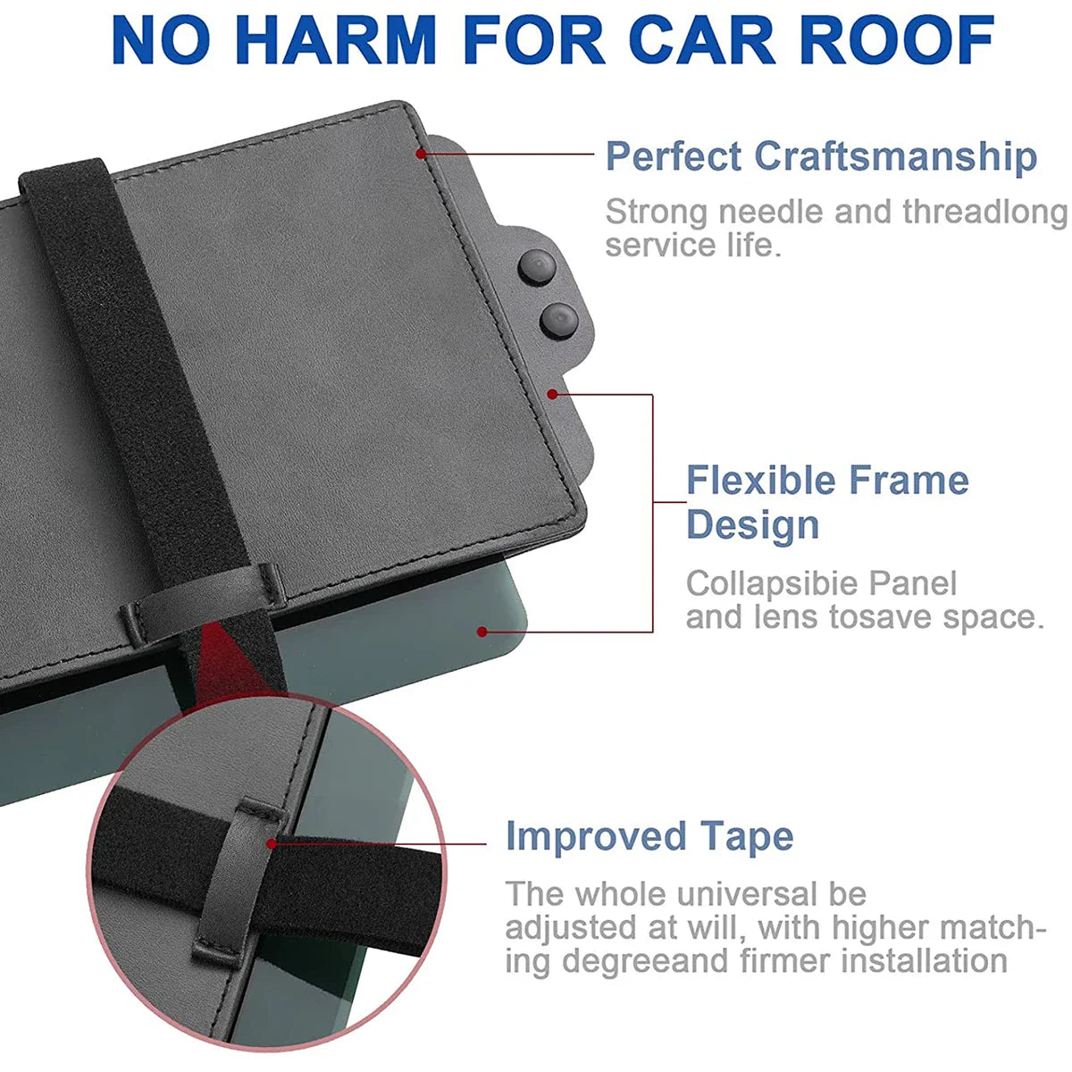 Polarized Anti-Glare Sun Visor