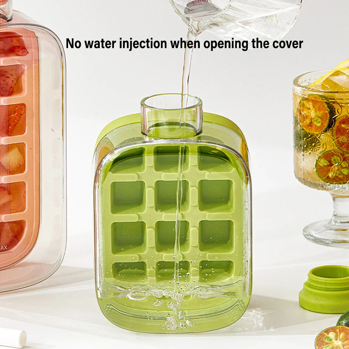 One Touch Ice Maker Beverage Bottle