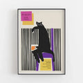 Funky Bear Cat Wall Art
