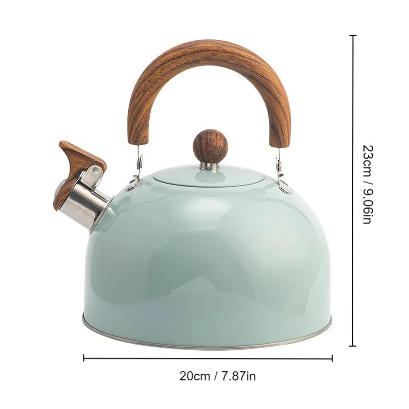 1 piece 2.5/3 l liter kettle made of stainless steel, thickened kettle, gas induction stove, universal kettle, kettle