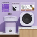 Foldable Portable Washing Machine for Travel and Small Spaces, 2.1–4.5 kg