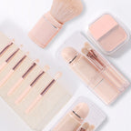8Pcs Portable Makeup Brushes Set