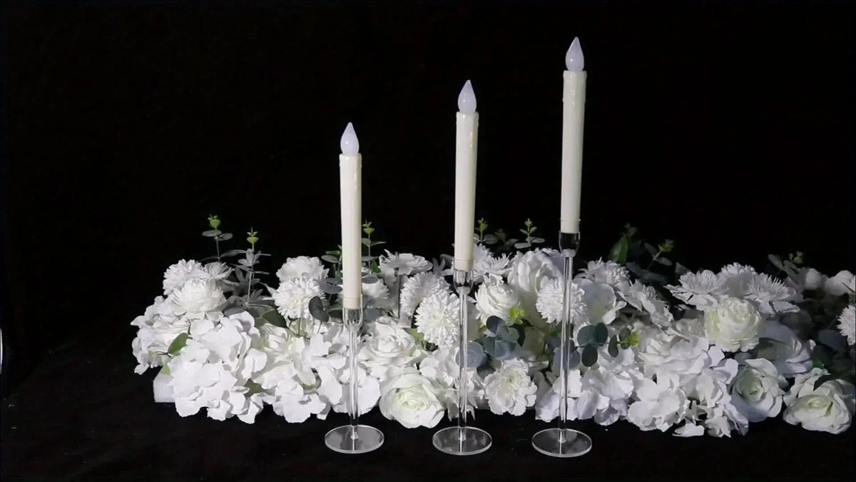 LumenAcry Acrylic Candle Holder Set (3-piece)