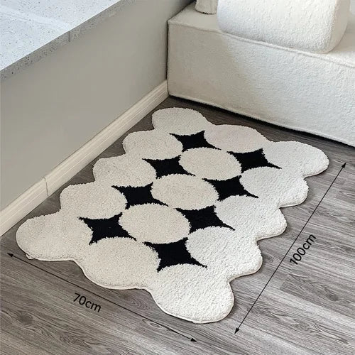 White Dots Mat