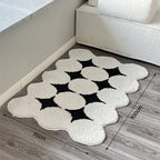 White Dots Mat