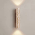 Wall Lamp with Handmade Finish in the Spirit of Wabi-Sabi