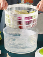 Salad Spinner with Manual Mechanism
