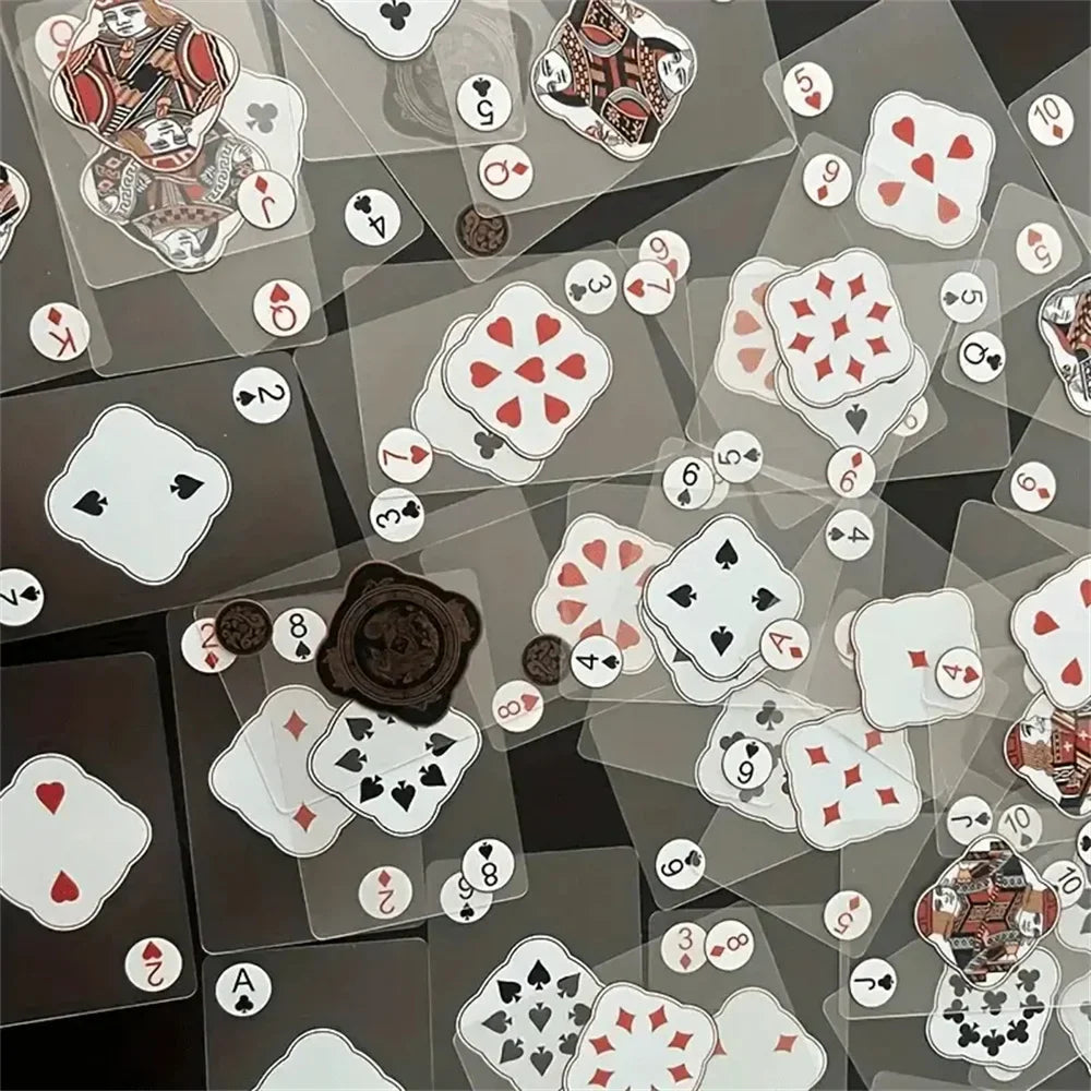 Waterproof Transparent Playing Cards