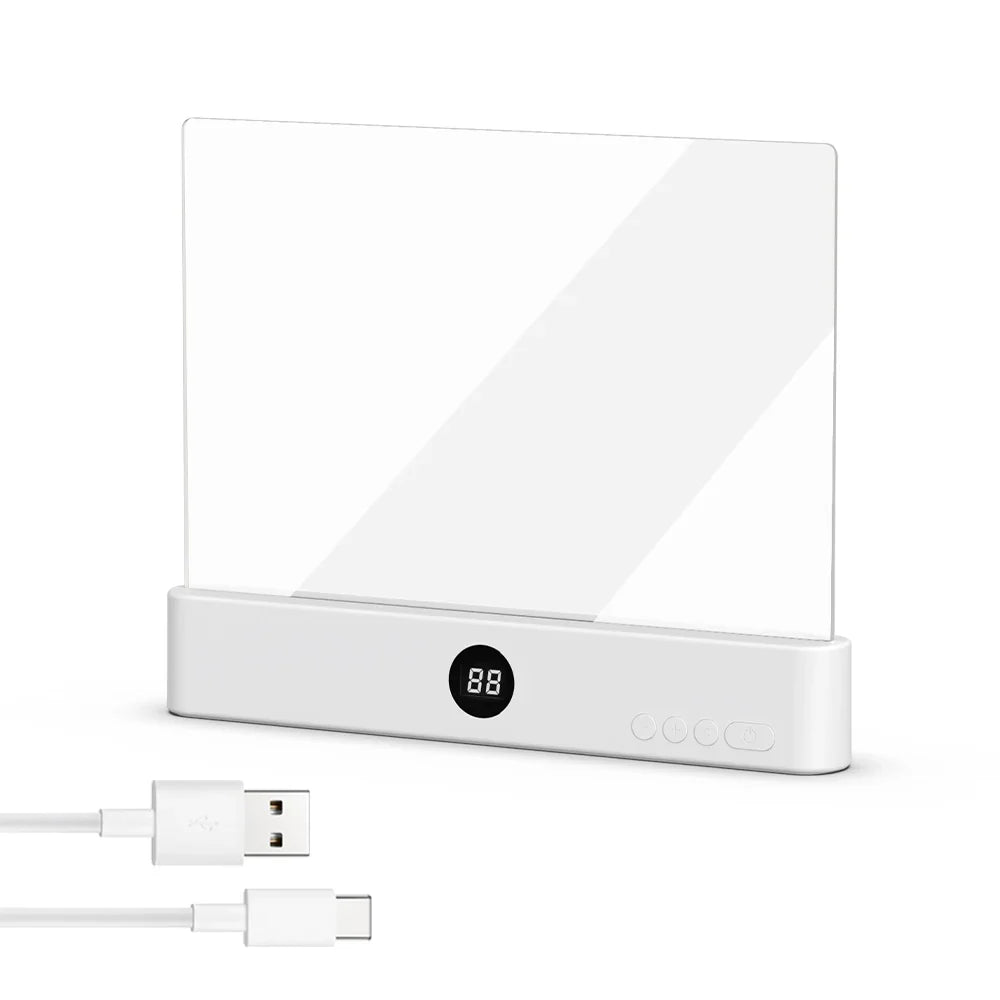 Lexora BookLight LED Reading Lamp Bookmark | Portable & Ultra-thin | Night & Travel Light | USB 5V | ABS