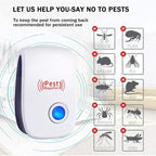 Pest control, ultrasound, mice, cockroaches, insects, rats, spiders, mosquitoes, pest control, household, unwanted animals