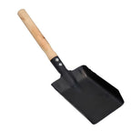 HeatPro Fireplace Shovel | Durable Iron with Wooden Handle | For Oven & Grill