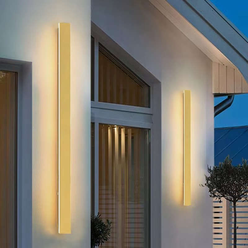 Elegant Outdoor Waterproof LED Wall Light