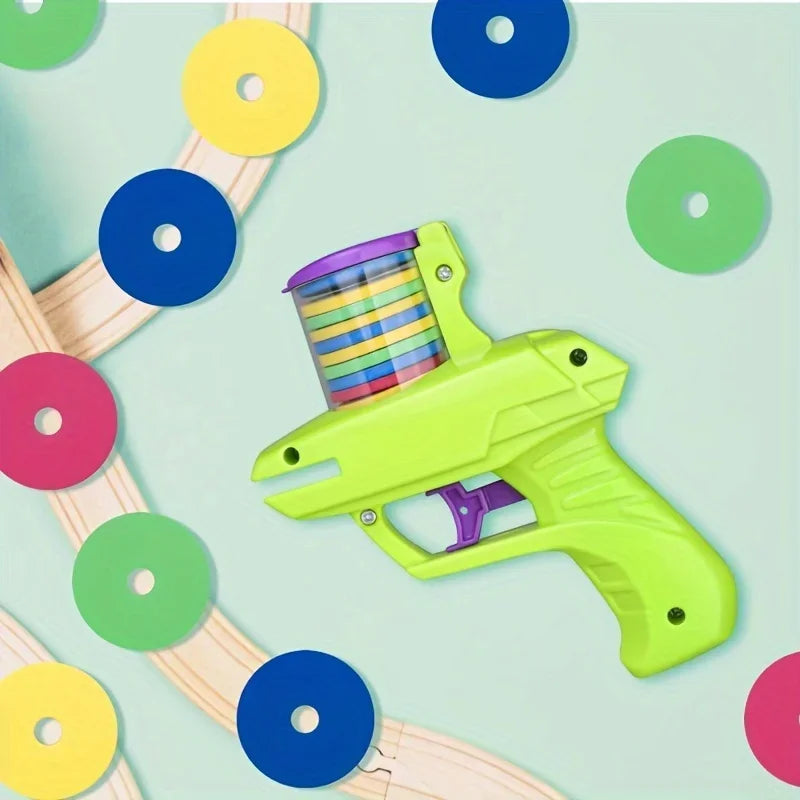 Interactive disc cannon for cats