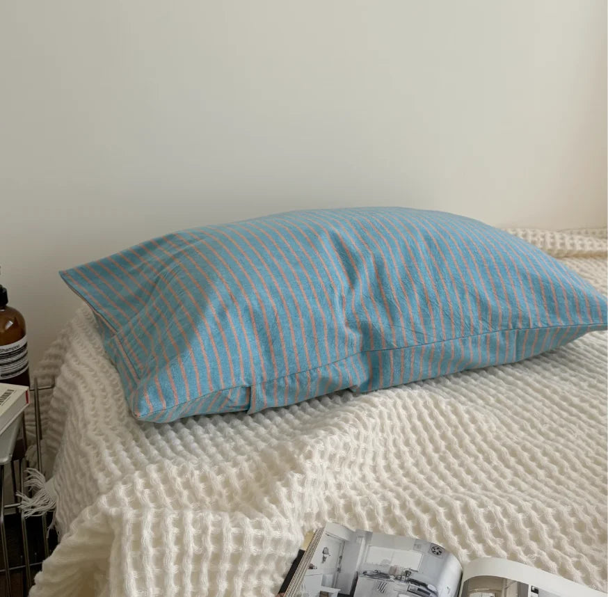 Modern Simple Striped Pillowcase