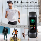 Smart Fitness Watch for Men and Women with Waterproof Design and Health Tracking