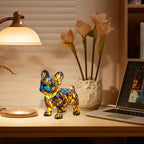Lumidog Handmade Illuminating Dog Lamp – Ambient Lighting and Gift