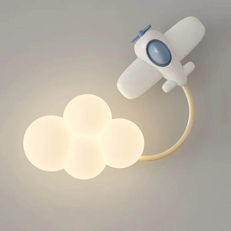 CartoonAirplane Light – Playful Wall Lamp for the Children's Room