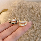 Twisted Tale Cuff Earrings