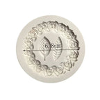 DekoMould Silicone Mold Rosette & Leaves | For Fondant, Chocolate & Sugar Paste | Finest Baking Decoration & Frame Designs