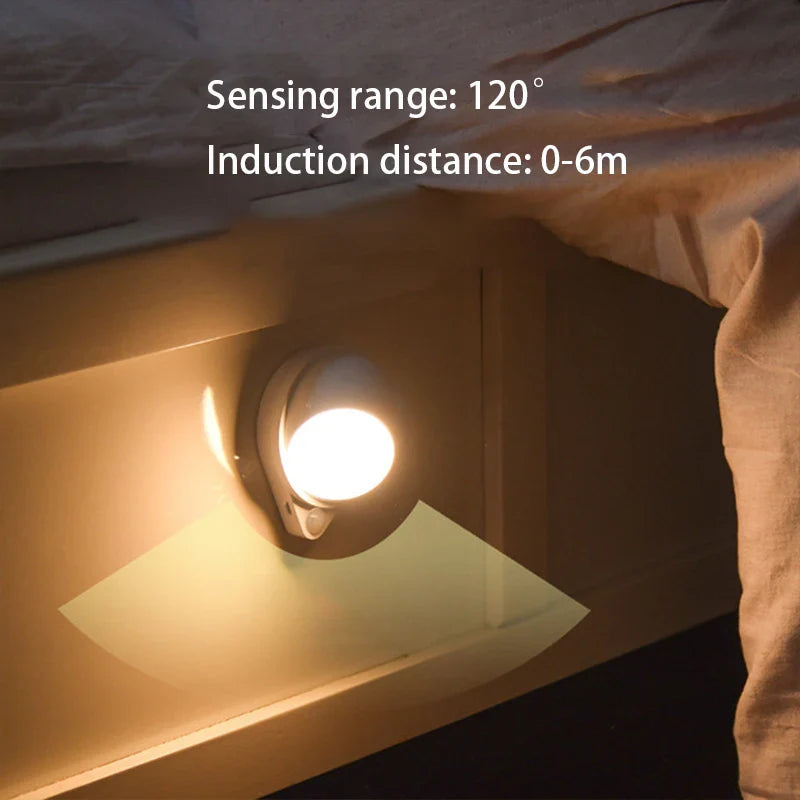Intelligent LED Night Light GlowMate 360 | 360° Rotatable | Motion Sensor | USB Rechargeable