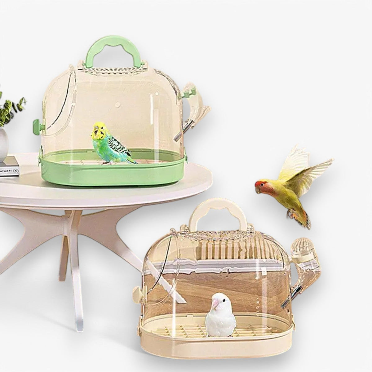 Airy Carry Cage "Featherlight" for Small Pets and Birds
