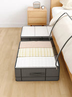 Hidevera Underbed Bag | Foldable & With Window | Tear-Resistant & Breathable | For Bedding & Clothing