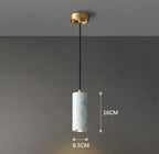 Minimalistic Marble LED Pendant Light