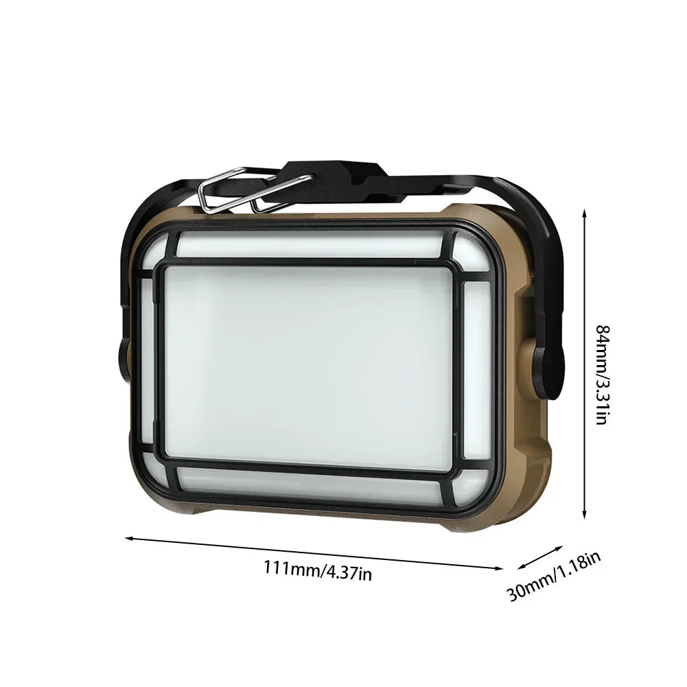 LumoLite Pro | Solar-powered Work Light | 3 Lighting Modes | Compact & Flexible