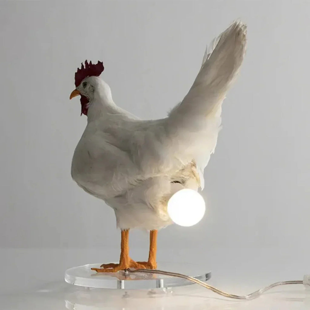 Farmhouse Chicken Table Lamp