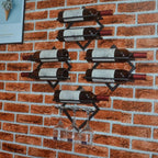Exclusive wine rack with a stylish appearance and practical storage