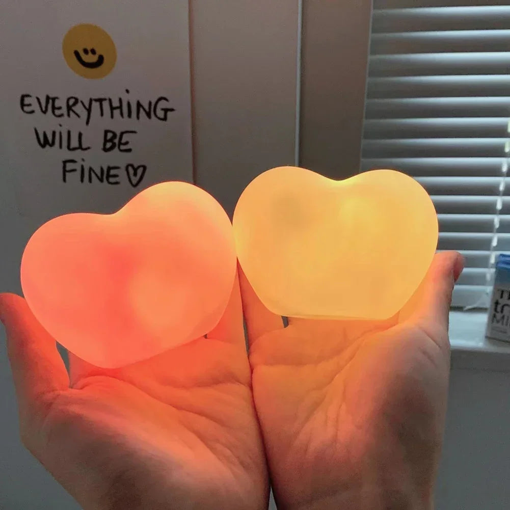 Heart LED Lamp | 3D Night Light & Decor | Romantic & Creative | Gift for Wedding, Birthday & Christmas