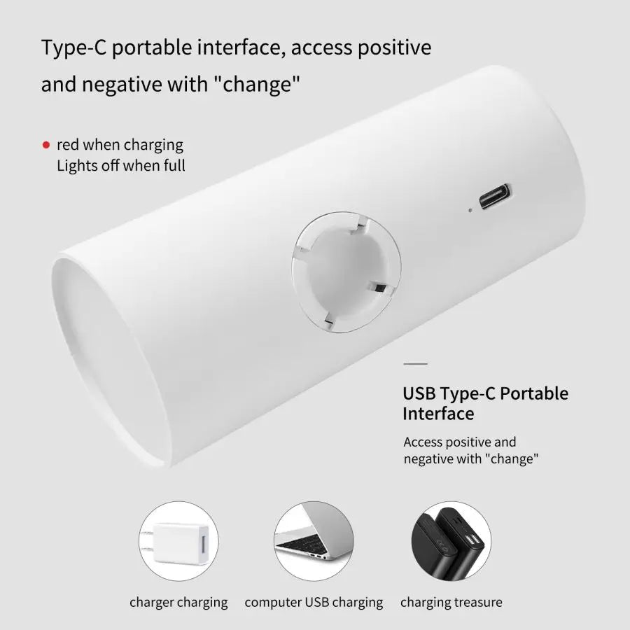 Lumora LED table lamp with touch dimming | Eye-friendly & rechargeable | USB-C | 2000 mAh battery | For desk, bedside table & decor