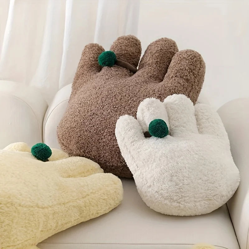 Fluffy Hand Cushions with Ring