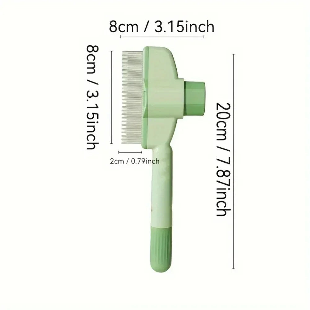 Flea Removal Easy Self-Cleaning Pet Brush