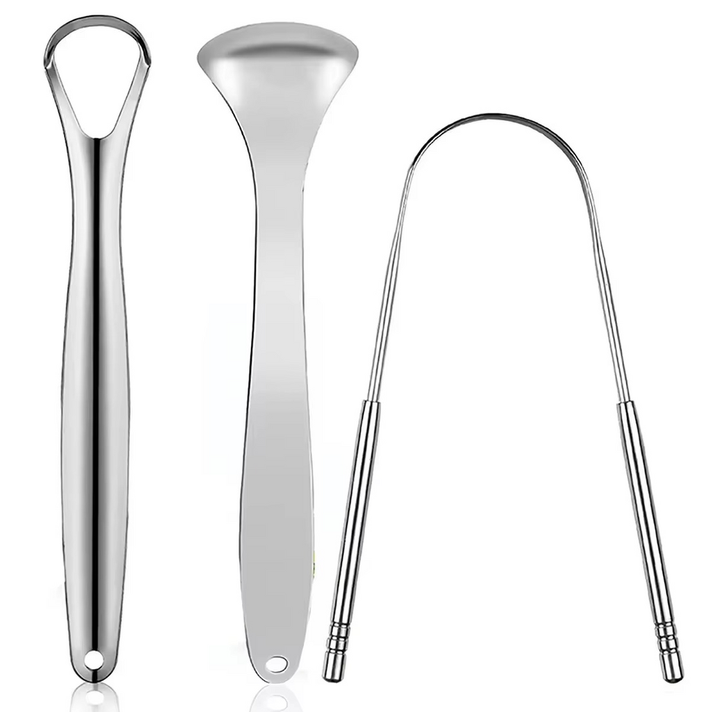 Stainless Steel Tongue Cleaner for Optimal Oral Hygiene