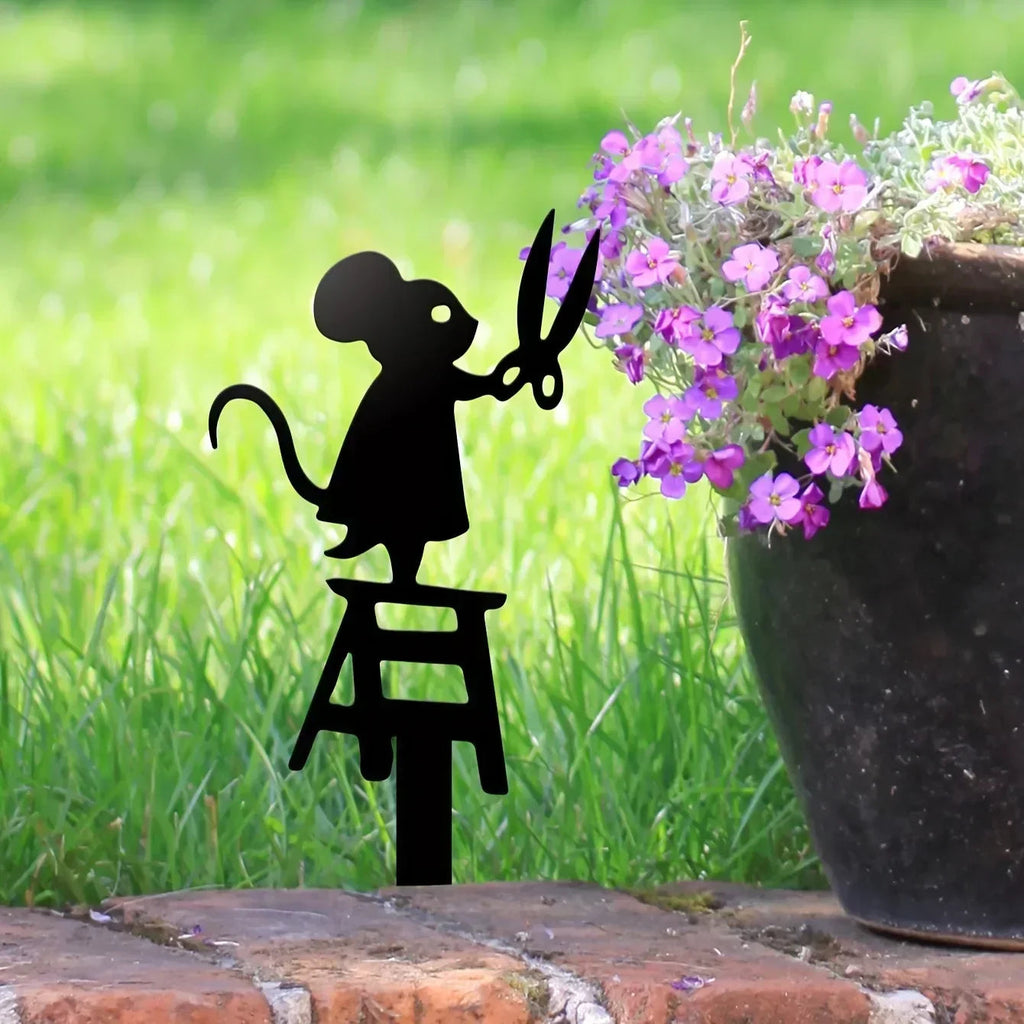 GartaSign Metal Garden Sign | Weatherproof & With Ground Spike | Classic & Decorative