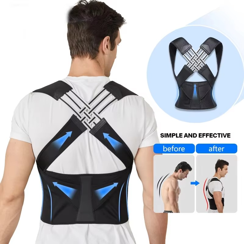 Adjustable Posture Corrector Back Brace Support Strap for Men and Women