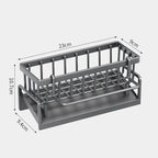 Kitchen Soft Sponge Holder Kitchen | Multifunctional Draining Rack | For Sink, Cloths & Dish Soap | Organizer Shelf