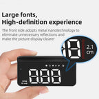 Car Windshield HUD Speedometer Projector