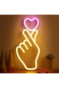 Hand Heart LED Neon