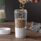 Designer Pepper Mill with Transparent Body