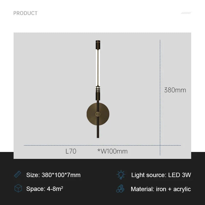 ModernLux Wall Light – Luxury LED Wall Lamp for Home