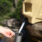 Portable 12L water container with tap – Sturdy canister for outdoor and camping