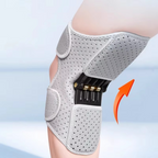 Adjustable Knee Support Brace with Power Rebound Springs for Joint Relief and Stability