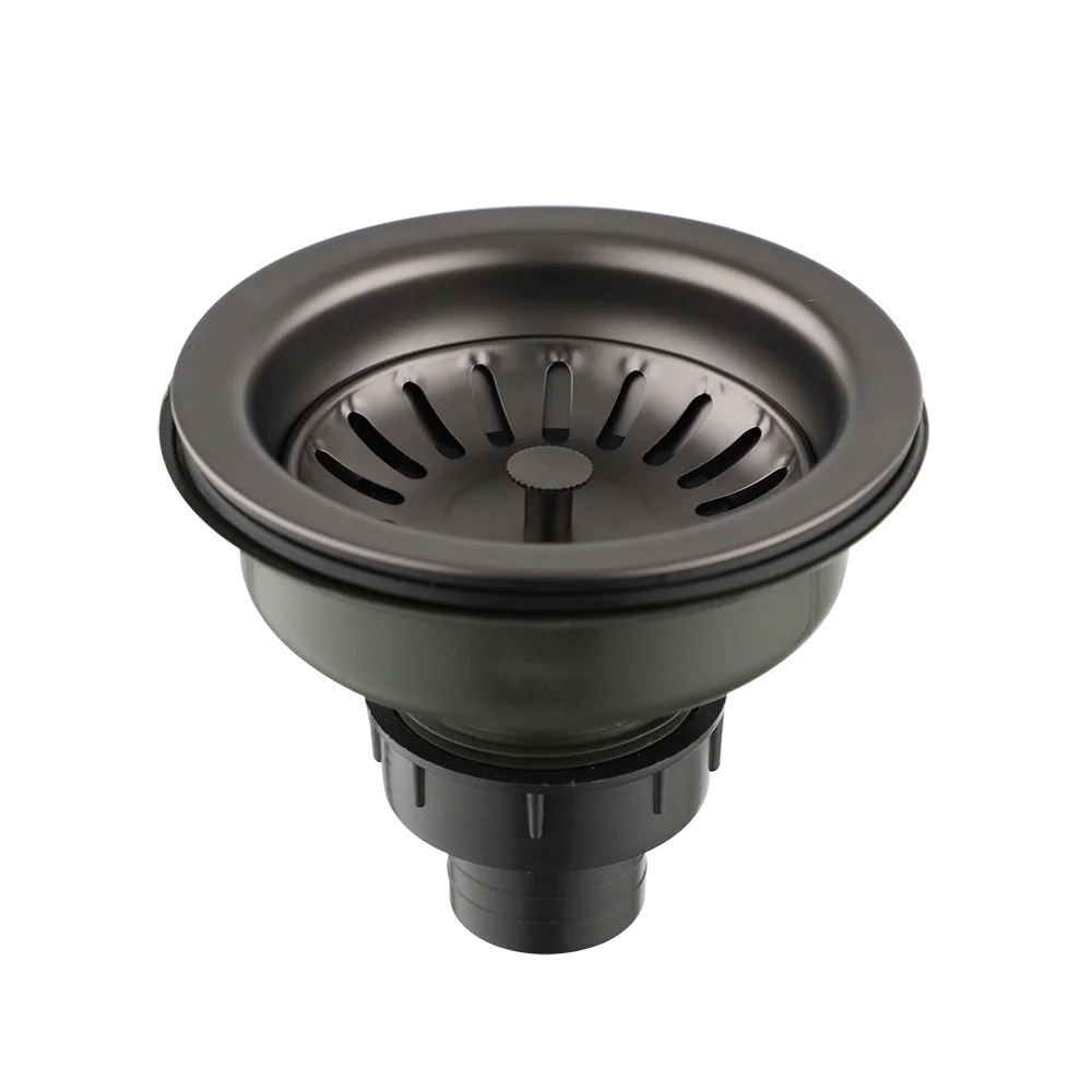AquaGuard Stainless Steel Sink Strainer with Odor Filter – Pop-Up Stopper & Anti-Blocking Basket