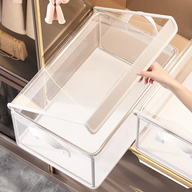 ClearBoxx Storage Box | Transparent & Durable Design | Foldable & Space-Saving